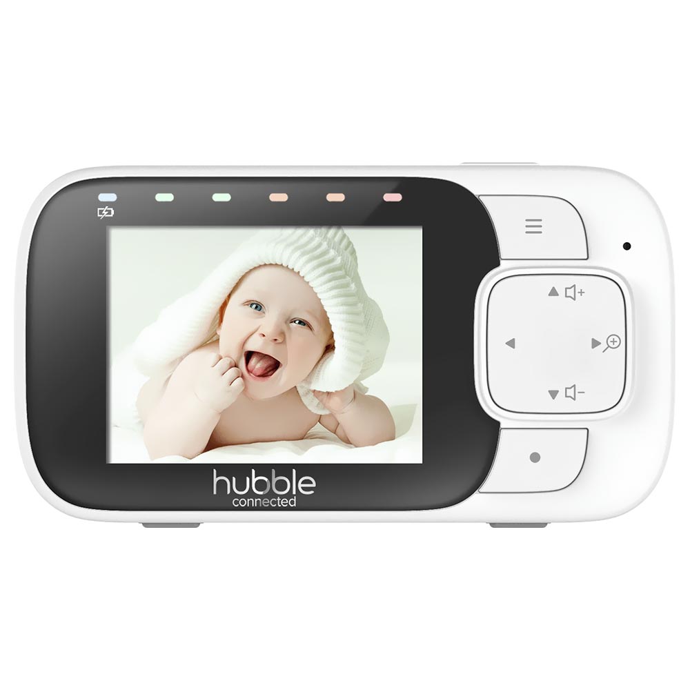 Babá Eletrônica Hubble Connected Nursery View Glow - Branco