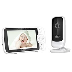 Babá Eletrônica Hubble Connected Nursery View Premium - Branco