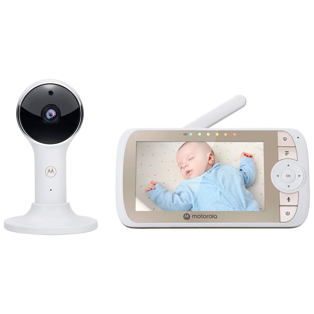 Babá Eletrônica Motorola VM65X Wifi - Branco