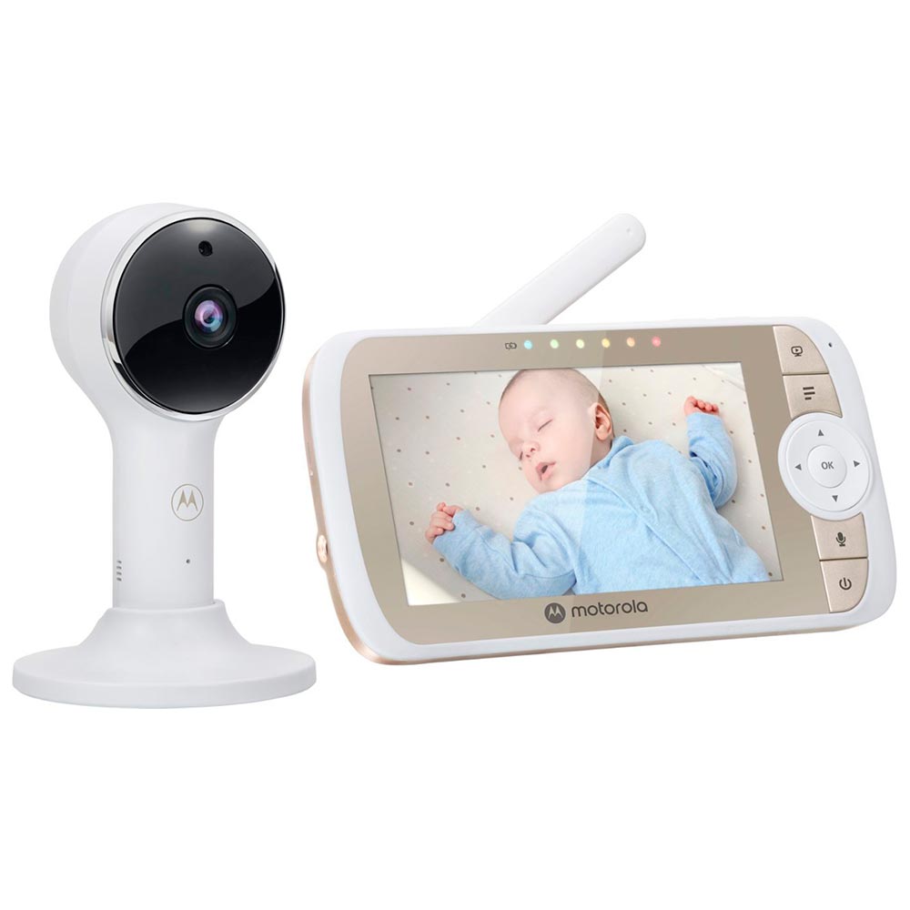 Babá Eletrônica Motorola VM65X Wifi - Branco