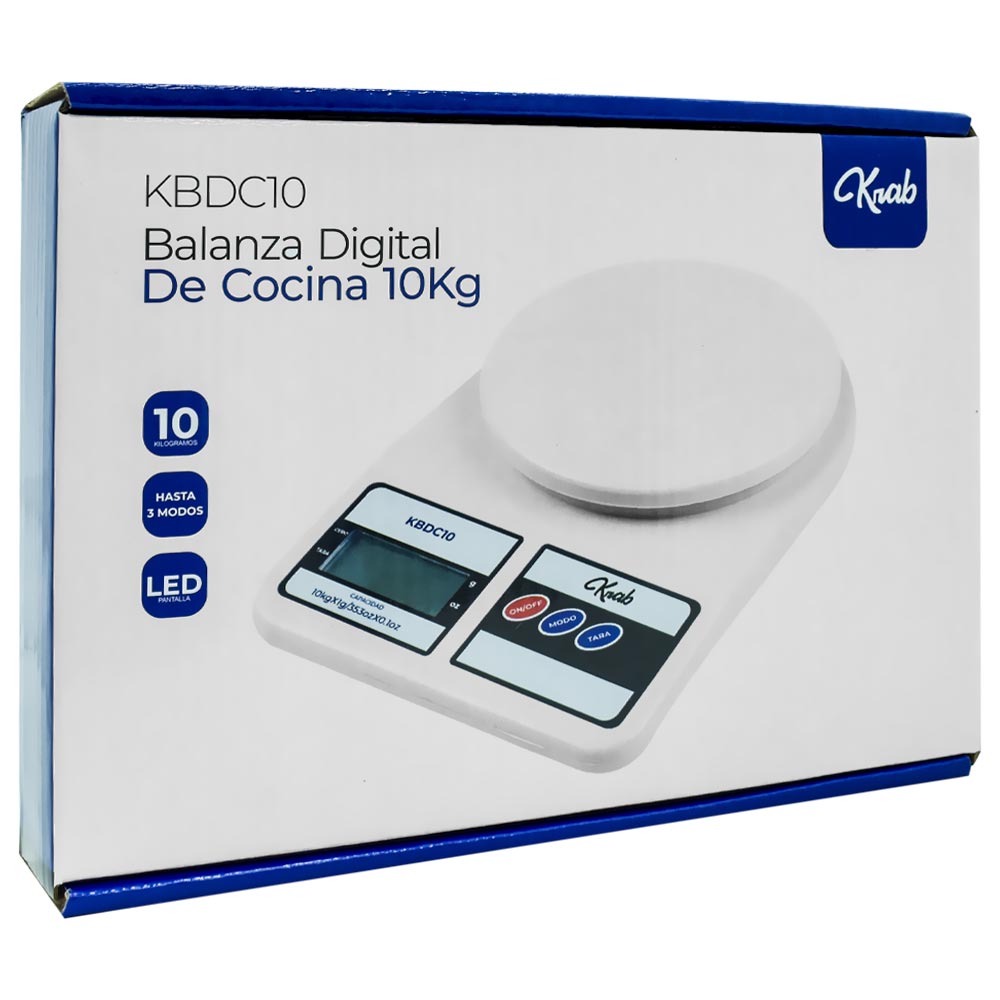 Balança Digital Quanta KRAB KBDC10 Cozinha - 10KG