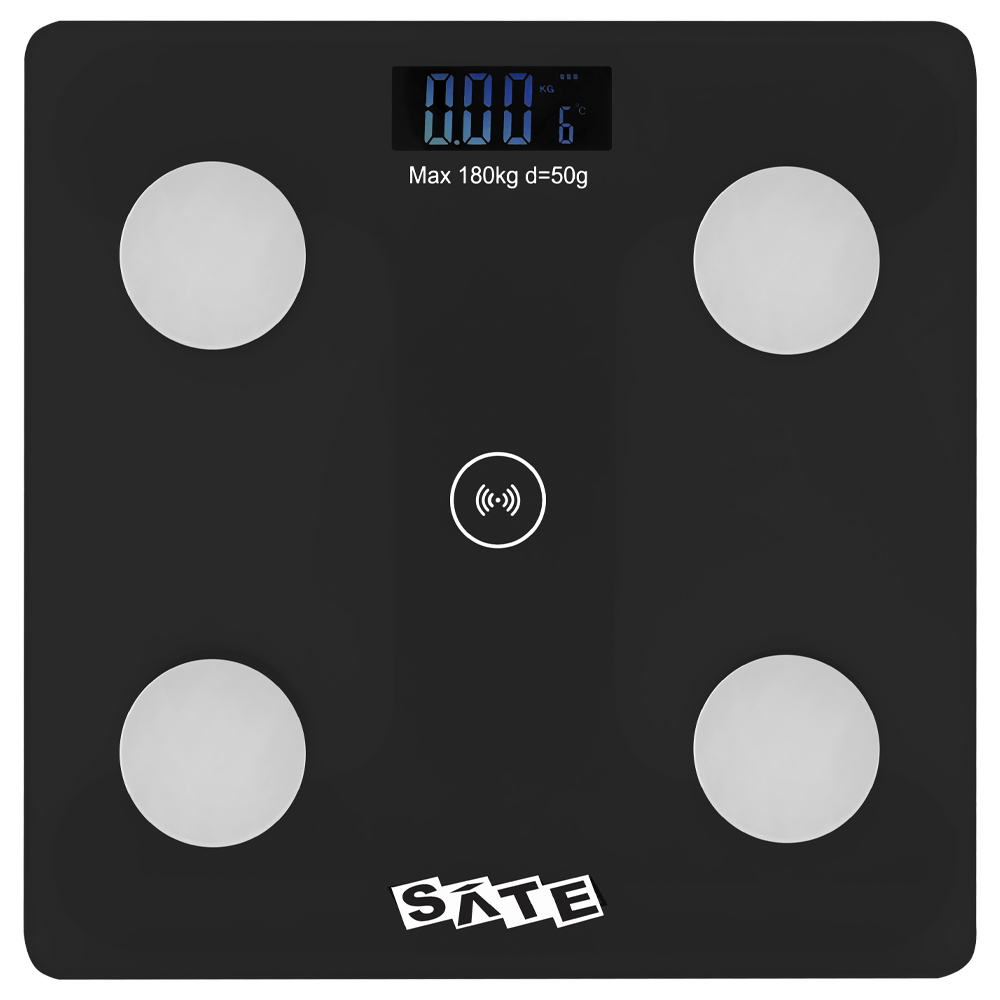 Balança Digital Satellite A-WS8811 Bluetooth / Preto - 180KG