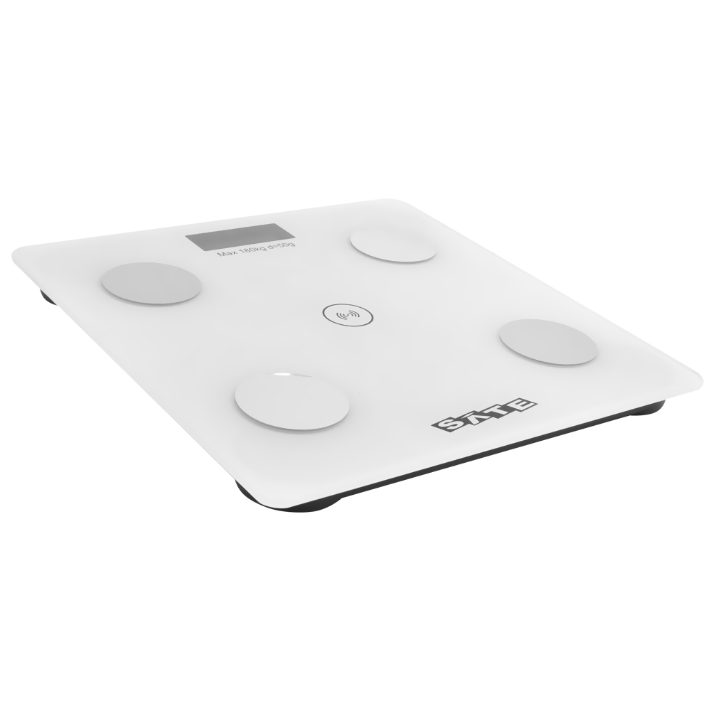 Balança Digital Satellite A-WS8812 Bluetooth / Branco - 180KG