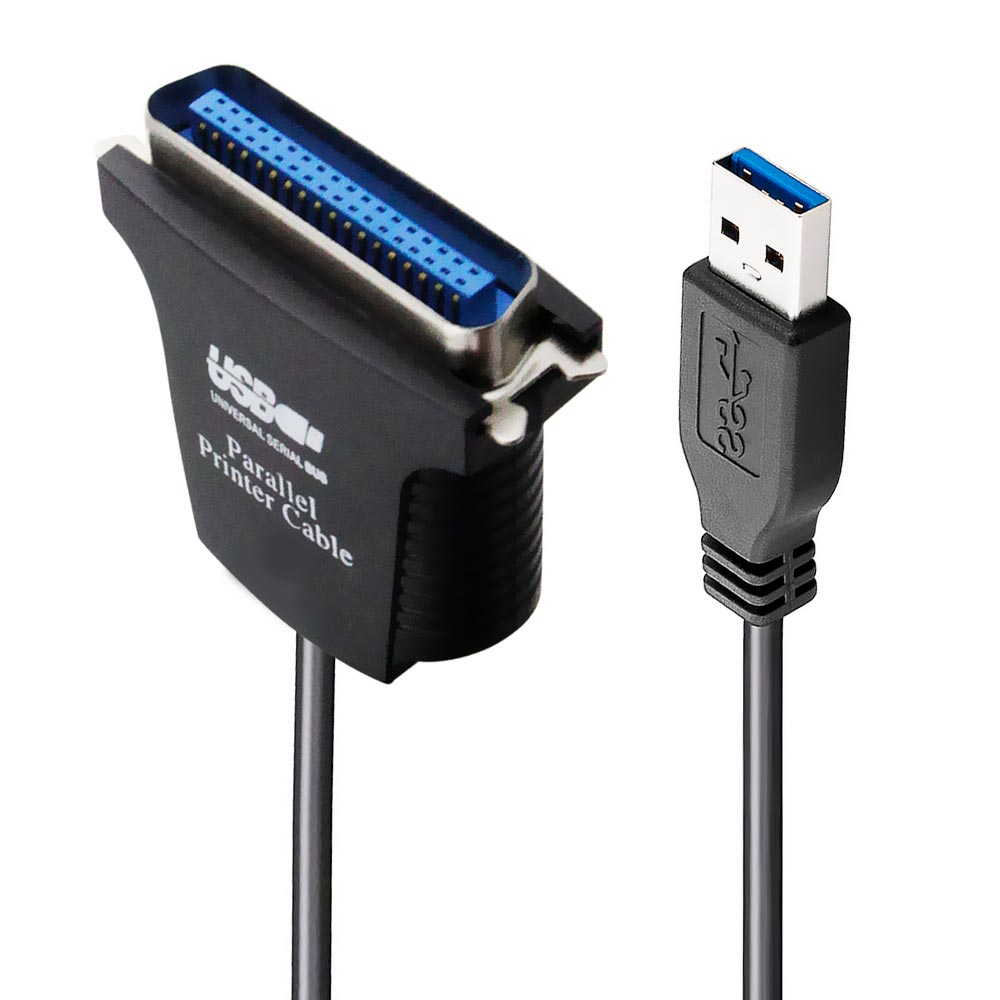 Cabo Adaptador Conversor USB para Centronics Macho 36 Pinos