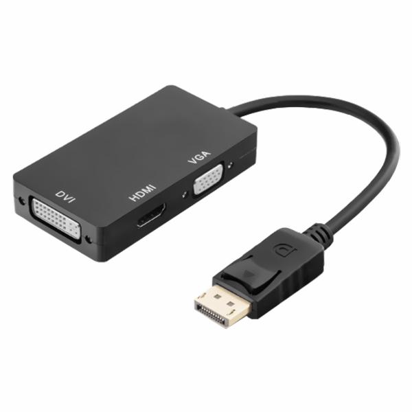 Cabo Adaptador DisplayPort para VGA / HDMI / DVI