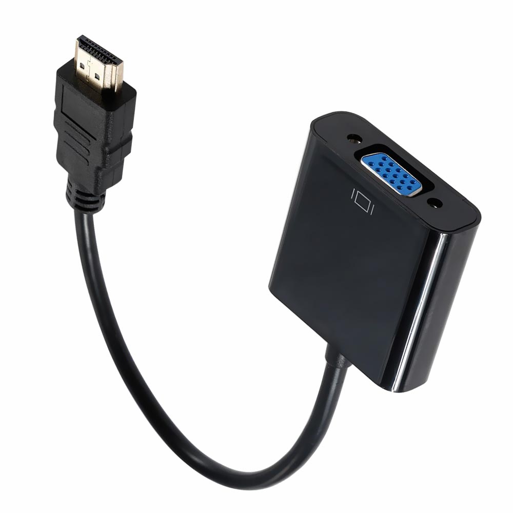 Cabo Adaptador HDMI para VGA / Áudio 