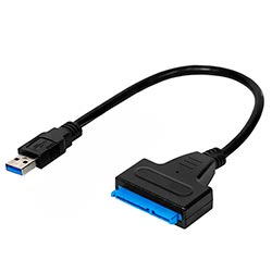 Cabo Adaptador USB 3.0 para F3 SATA HD SSD 2.5"