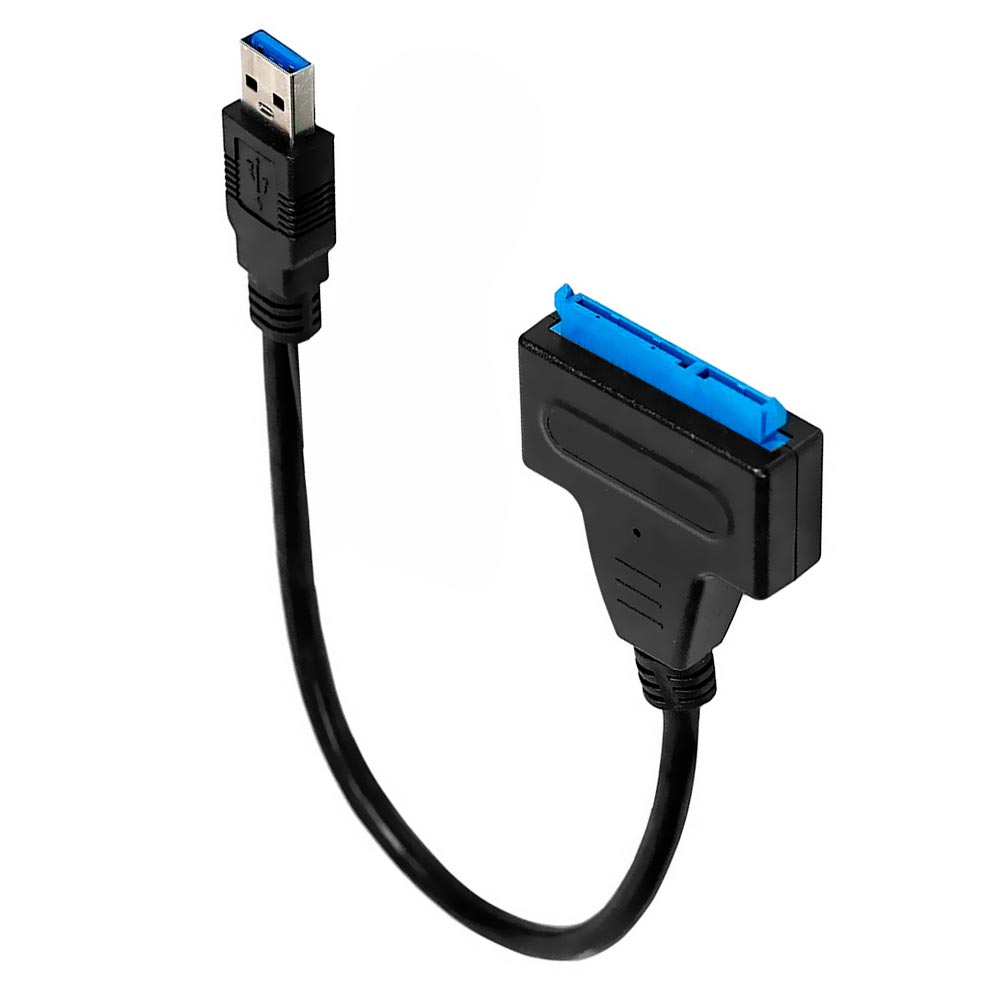 Cabo Adaptador USB 3.0 para F3 SATA HD SSD 2.5"