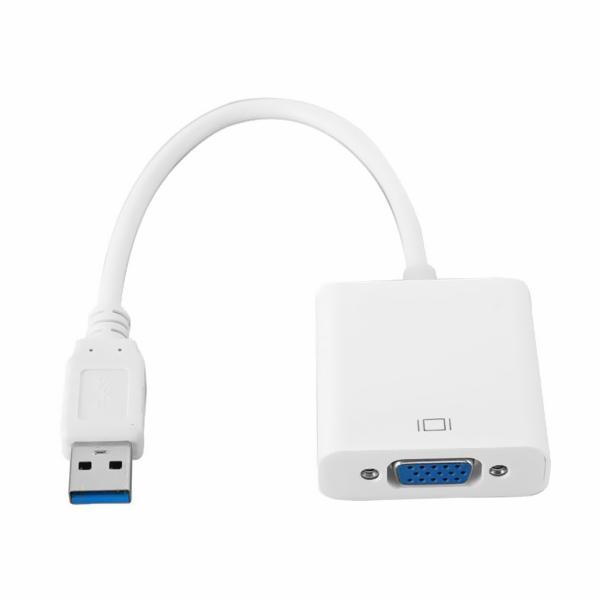 Cabo Adaptador USB 3.0 para VGA Fêmea HLD
