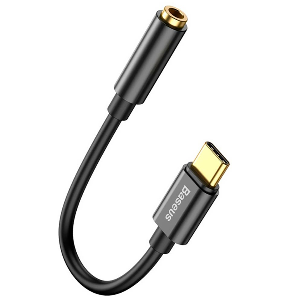 Cabo Adaptador USB-C Macho para Áudio 3.5MM Fêmea Baseus L54