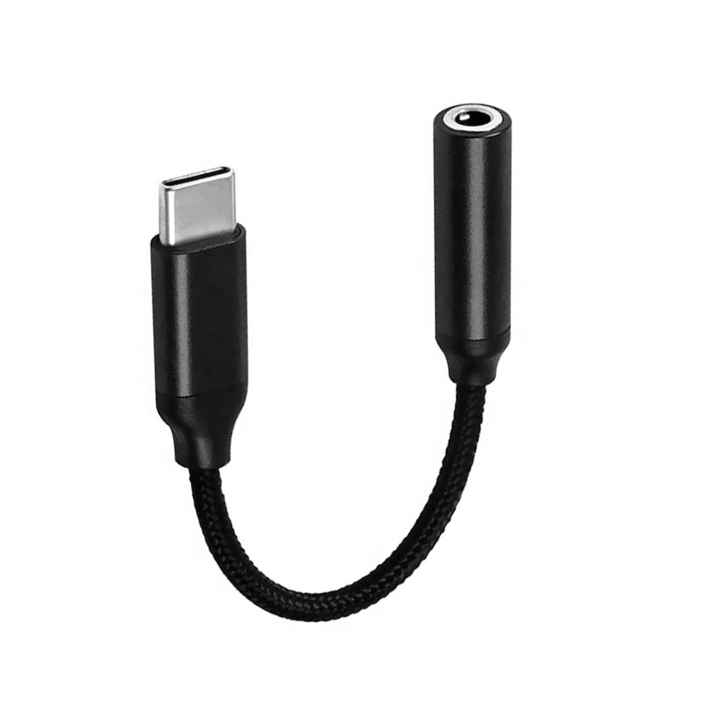 Cabo Adaptador USB-C Macho para Áudio 3.5mm Fêmea Satellite AL-08