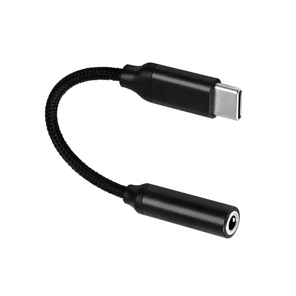 Cabo Adaptador USB-C Macho para Áudio 3.5mm Fêmea Satellite AL-08