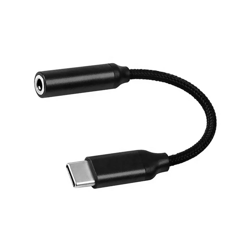 Cabo Adaptador USB-C Macho para Áudio 3.5mm Fêmea Satellite AL-08