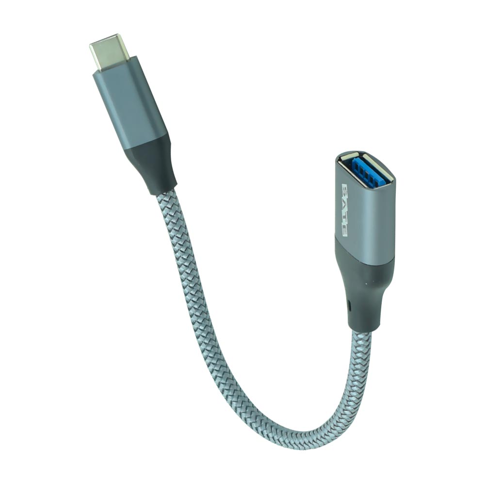 Cabo Adaptador USB-C Macho para USB 3.0 Fêmea Satellite AL-110