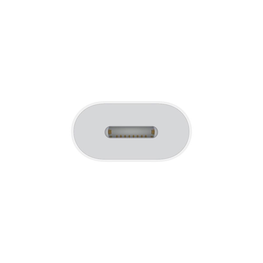 Cabo Adaptador USB-C para Lightning - Branco Apple MUQX3AM/A