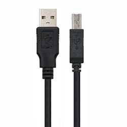 Cabo para Impressora USB 2.0 / 1.8M - Preto (com Filtro)