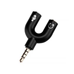 ADAPTADOR AUX AUDIO ESTEREO MACHO / 2 AUDIO ESTEREO FEMEA PRETO ADAPTADOR AUX AUDIO ESTEREO MACHO / 2 AUDIO ESTEREO FEMEA PRETO