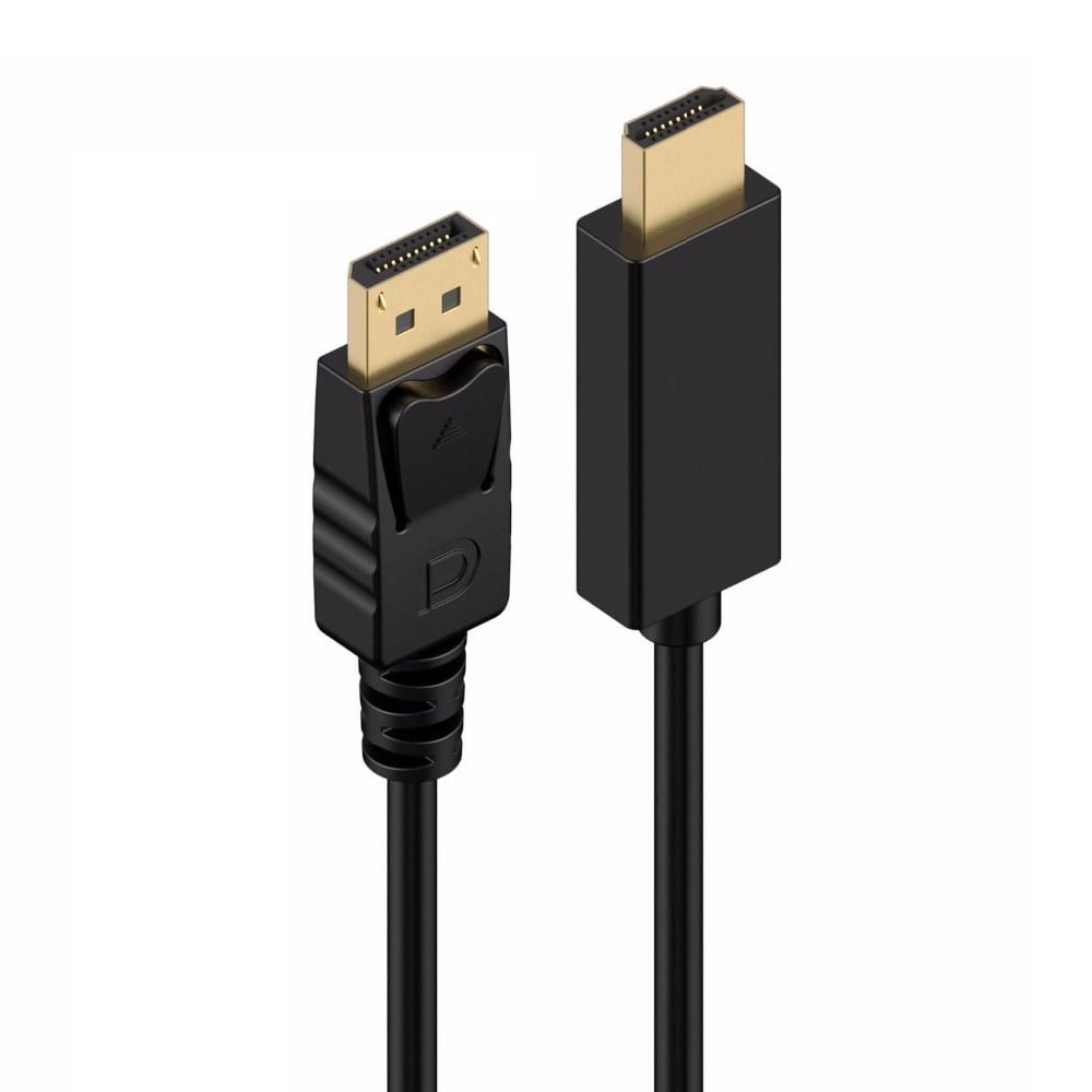 Cabo Adaptador DisplayPort para HDMI - 2M Tolvia