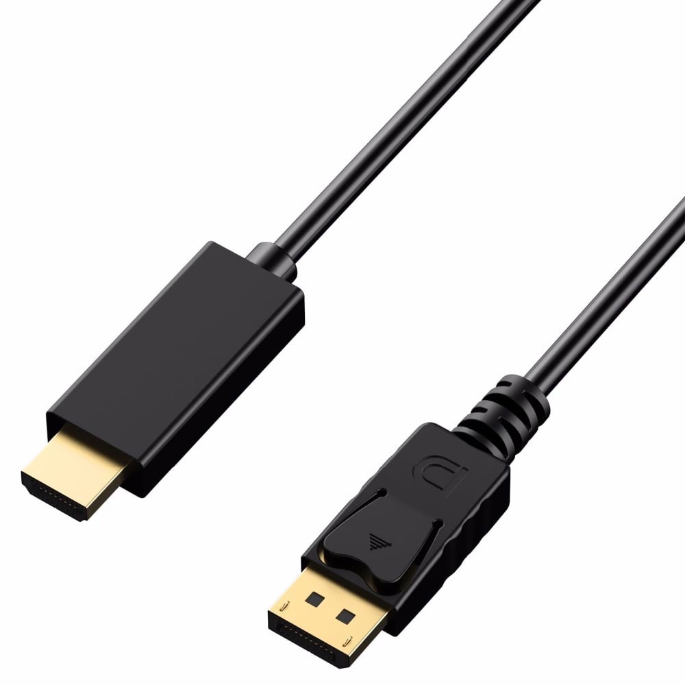 Cabo Adaptador DisplayPort para HDMI - 2M Tolvia