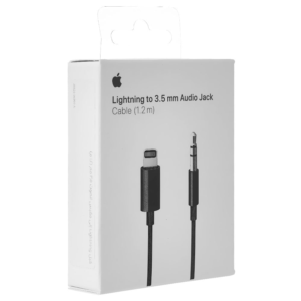 Cabo Apple MR2C2ZE/A Lightning a Audio 3.5MM / 1.2M - Preto