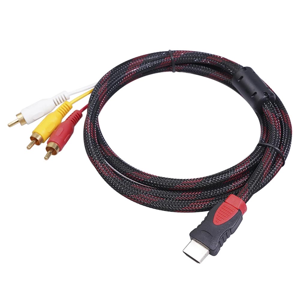 Cabo HDMI para 3RCA - 1.5M