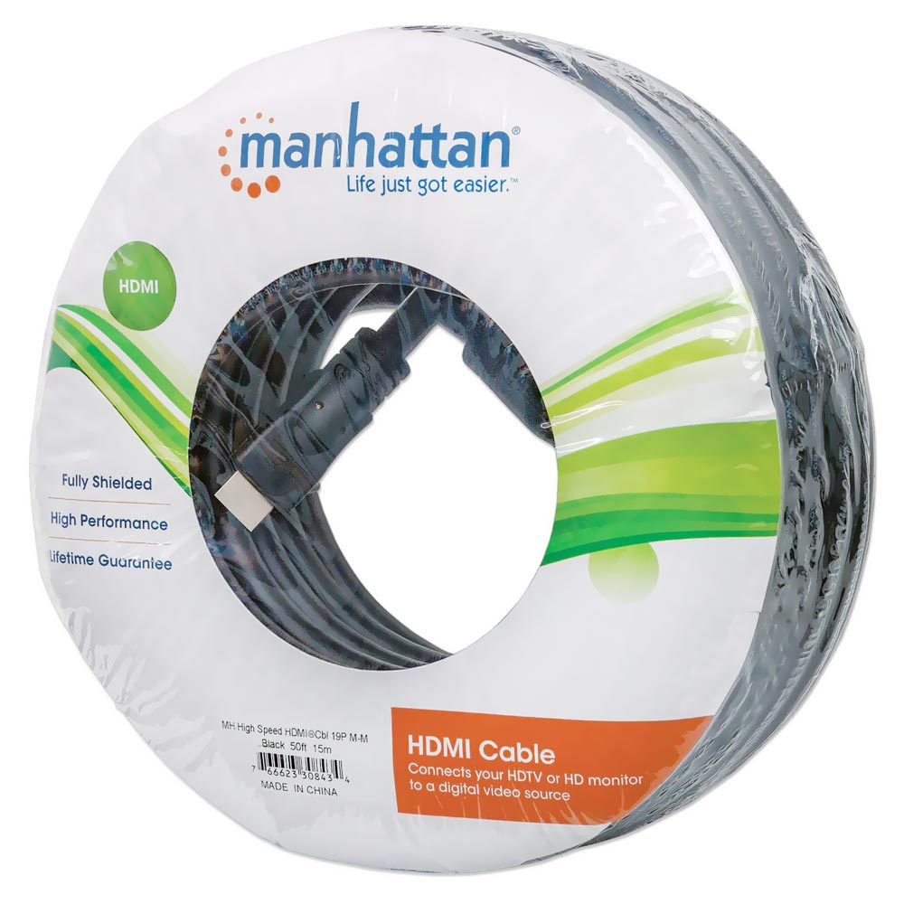 Cabo HDMI para HDMI - 15M Manhattan 308434