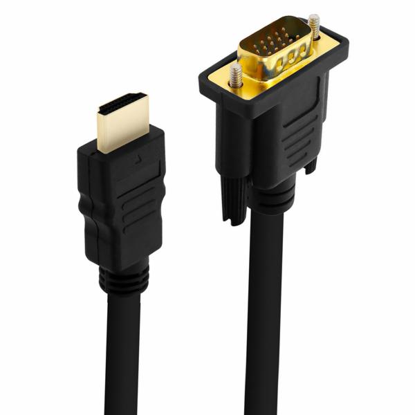 Cabo VGA Macho para HDMI Macho - 1.5M