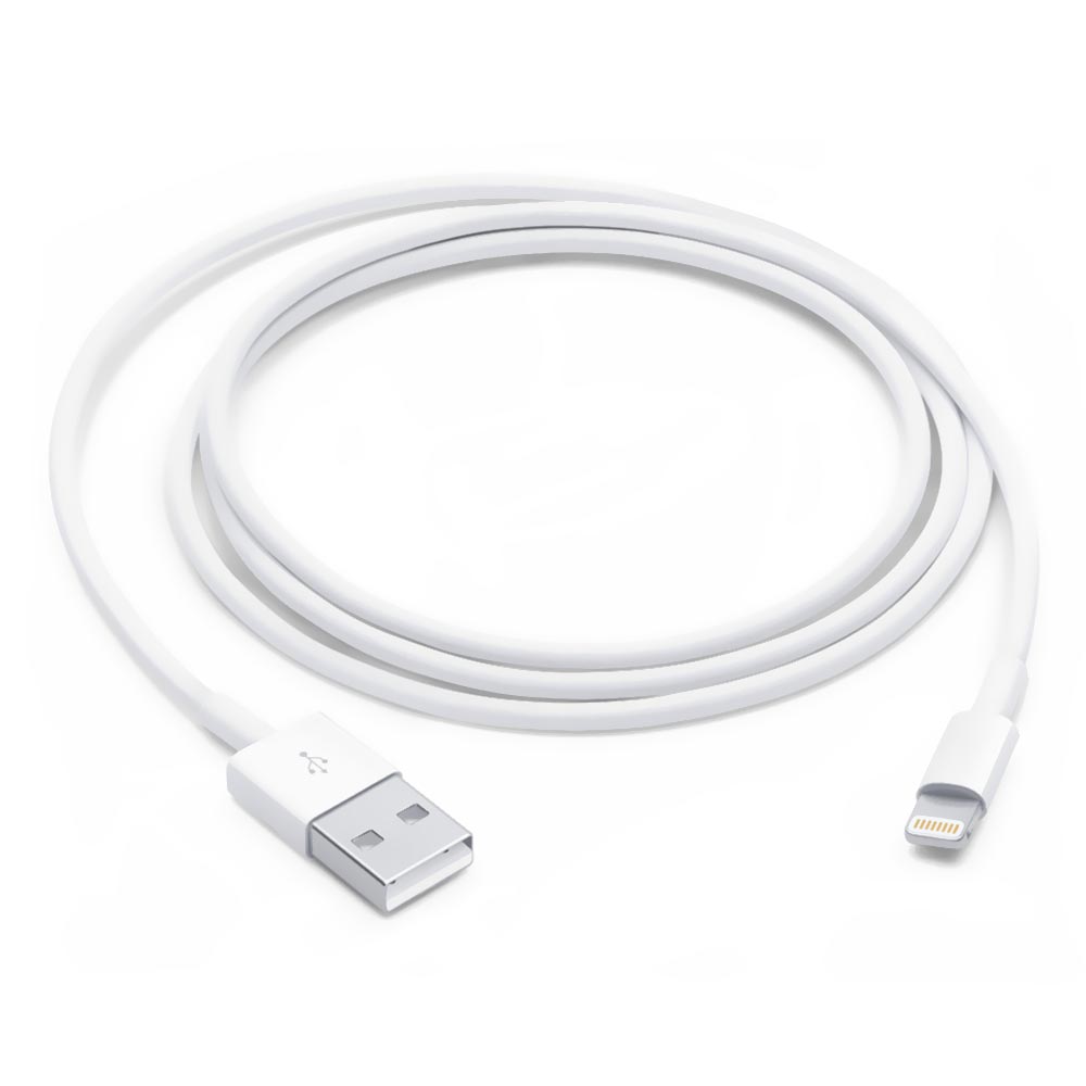 Cabo Apple Lightning A USB MD819ZM/A 2M - Branco