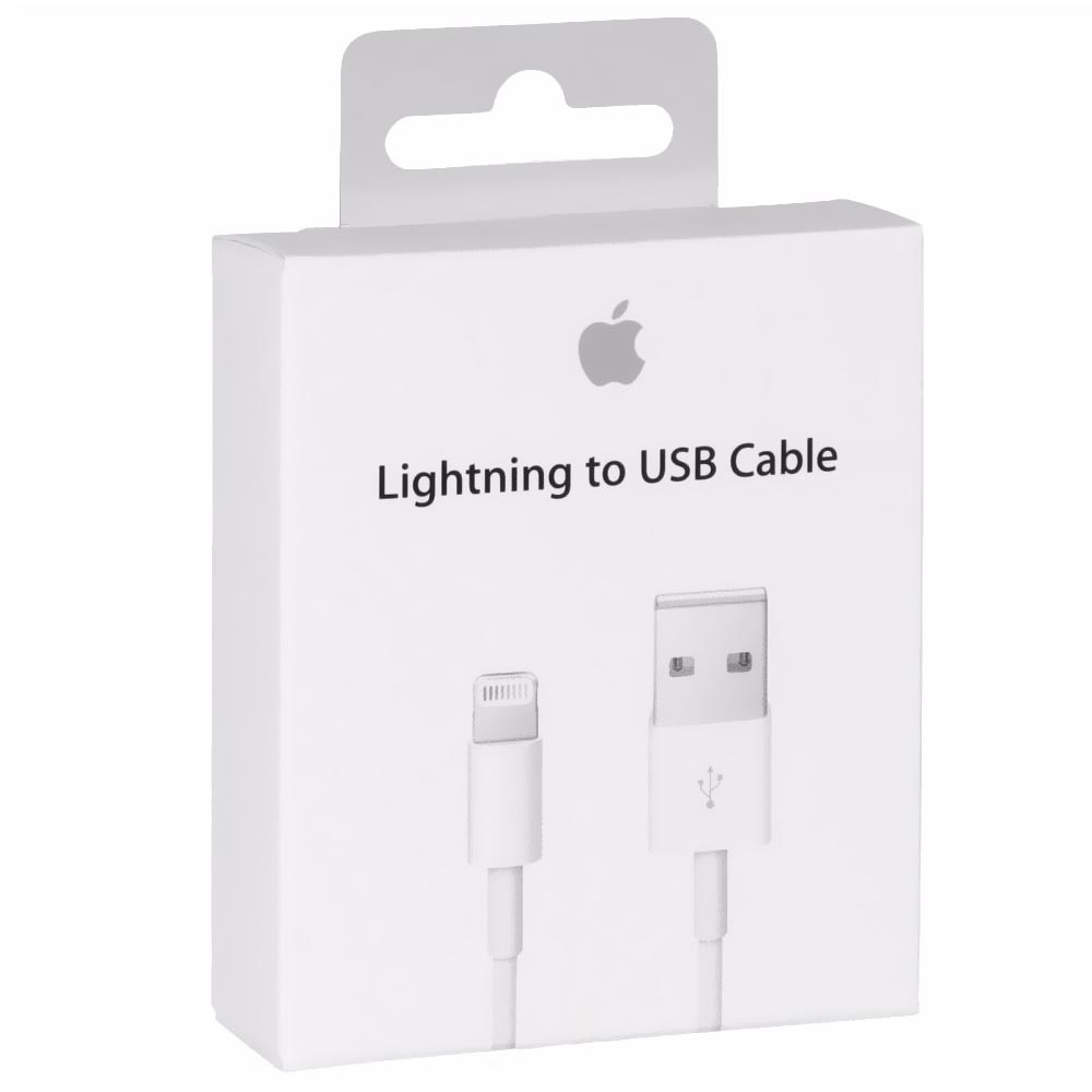 Cabo Apple Lightning A USB MUQW3AM/A 1M - Branco