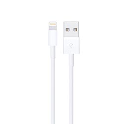 Cabo Apple Lightning A USB MXLY2ZM/A 1M - Branco