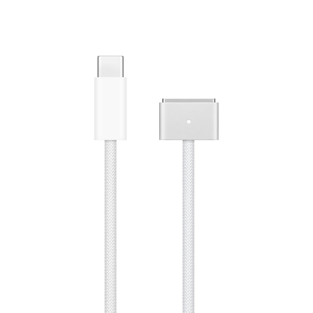 Cabo Apple USB-C Macho para Magsafe 3 / 2M - White