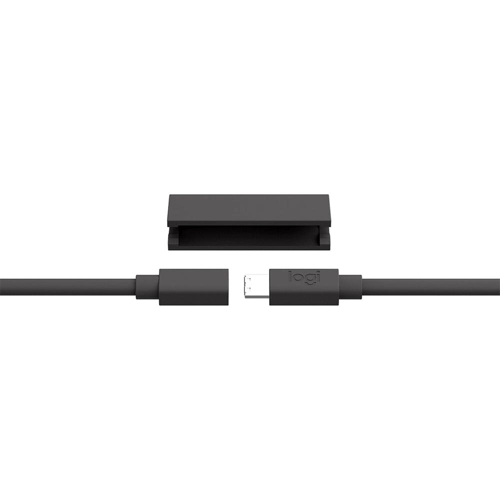 Cabo de Extensão para Microfone Meetup Preto - 10M Logitech (950-000005)
