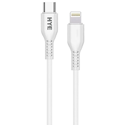 Cabo HYE HYE30L USB-C Macho A Lightning 1M - Branco