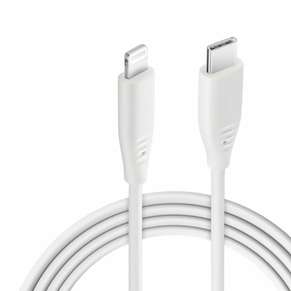 Cabo HYE HYE30L USB-C Macho A Lightning 1M - Branco