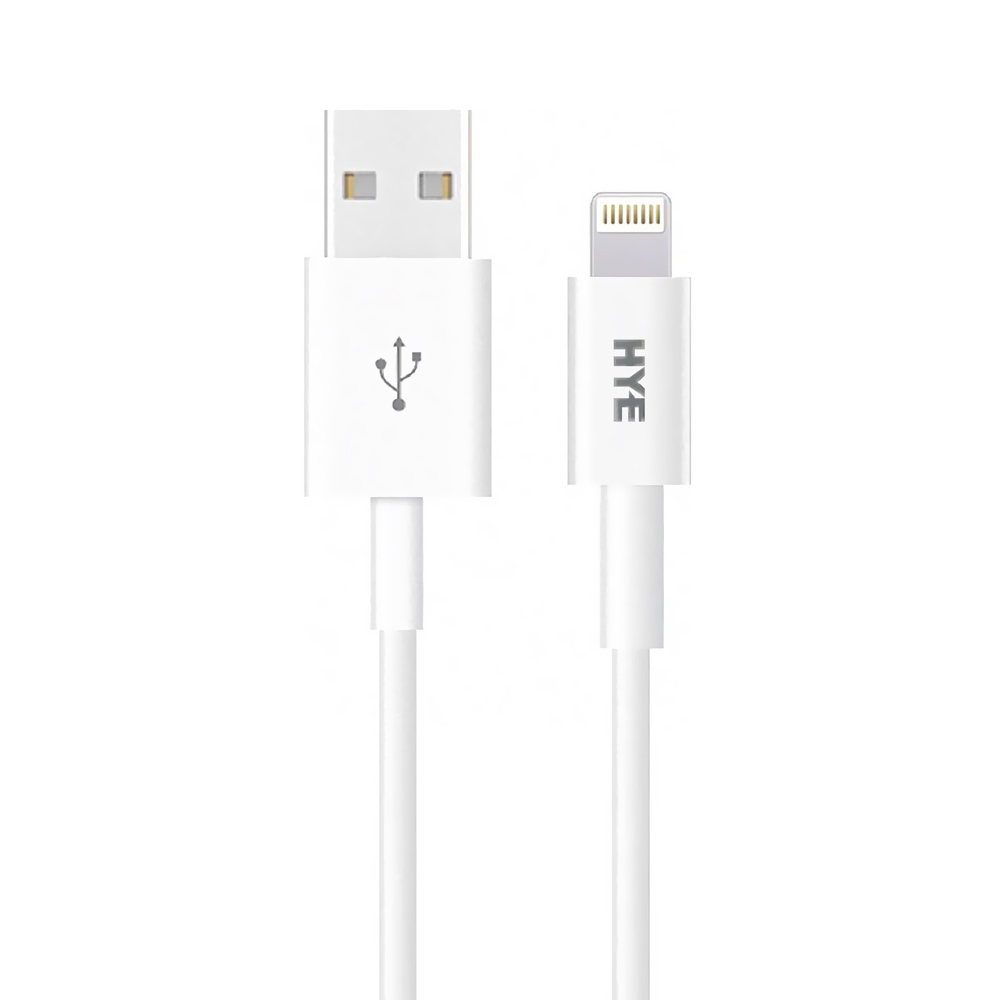 Cabo HYE HYE30UL Lightning A USB Macho 1M - Branco