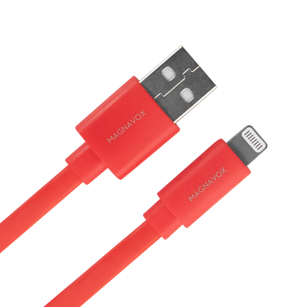 Cabo Magnavox MAC4419 Lightning A USB Macho 1M - Vermelho