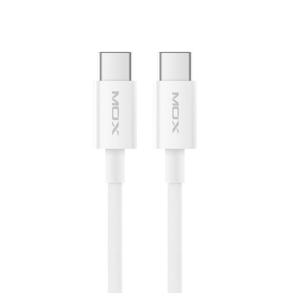 Cabo Mox MO-100 5USB-C Macho a USB-C Macho / 1M - Branco