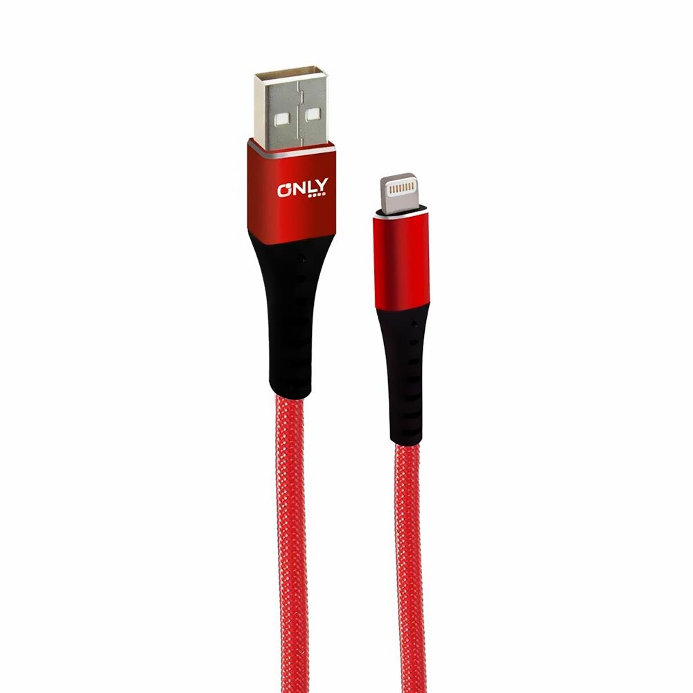 Cabo Only MOD 26 Thor Lightning A USB 2.0 Macho 1M - Vermelho