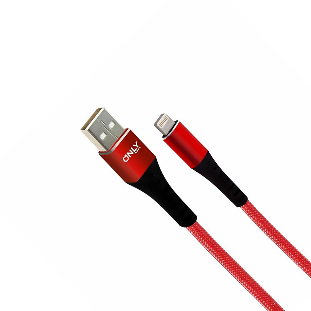Cabo Only MOD 26 Thor Lightning A USB 2.0 Macho 1M - Vermelho