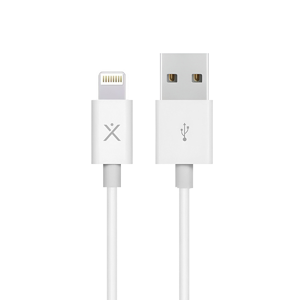 Cabo Xaea Qualy USB Macho a Lightning / 1M - Branco (MOD0075)