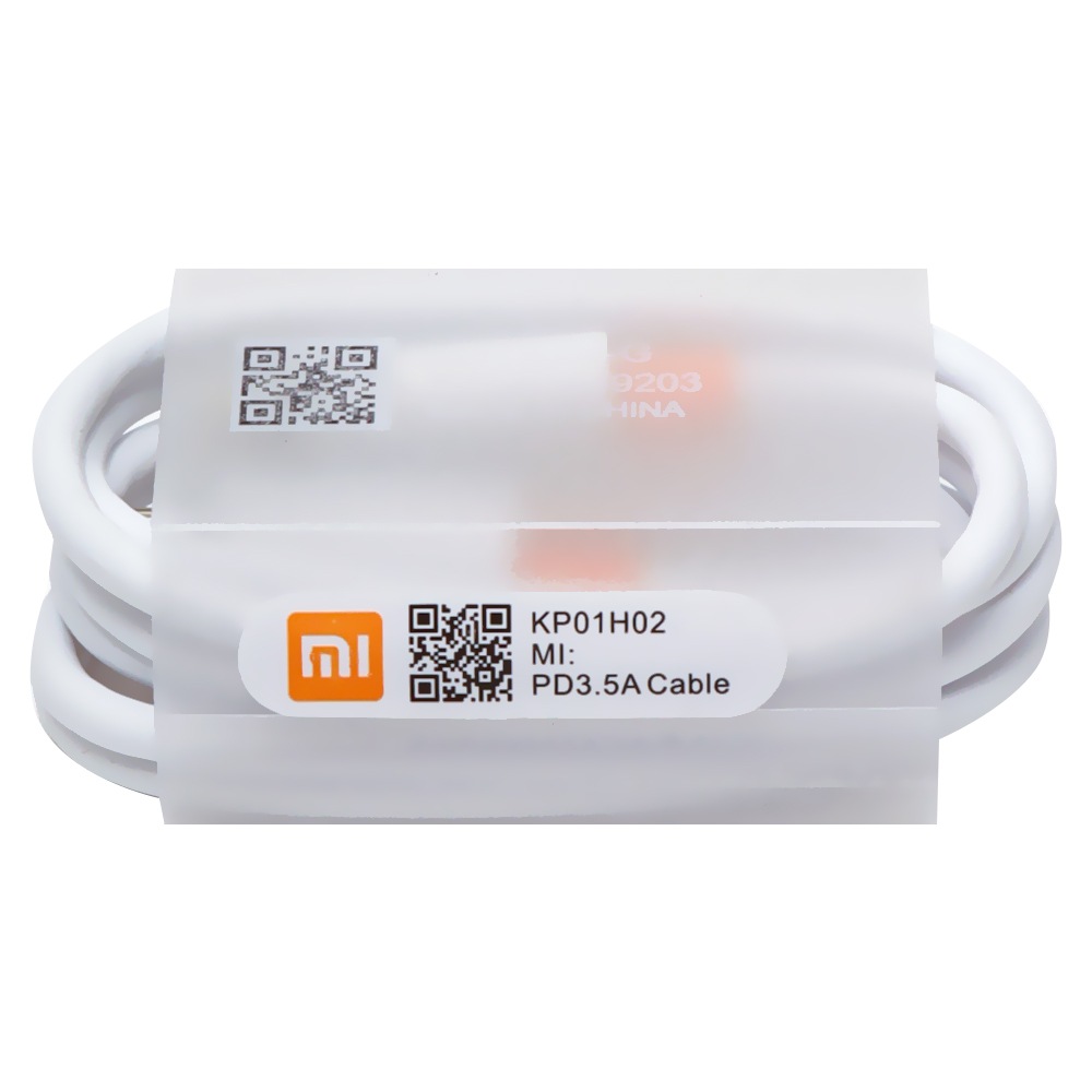 Cabo Xiaomi DC12WK-G USB-C Macho A USB-C Macho 1M - Branco