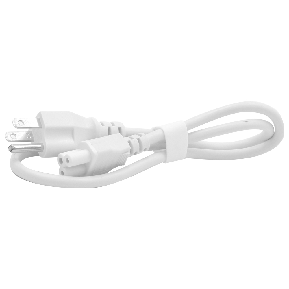 Cabo de Alimentação Tripolar 0.60CM - Branco