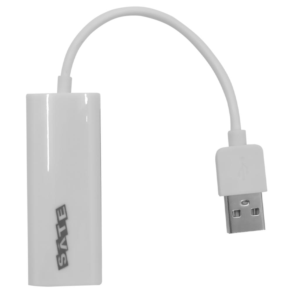 Adaptador de Rede USB 2.0 para RJ45 - Satellite A-HUB42