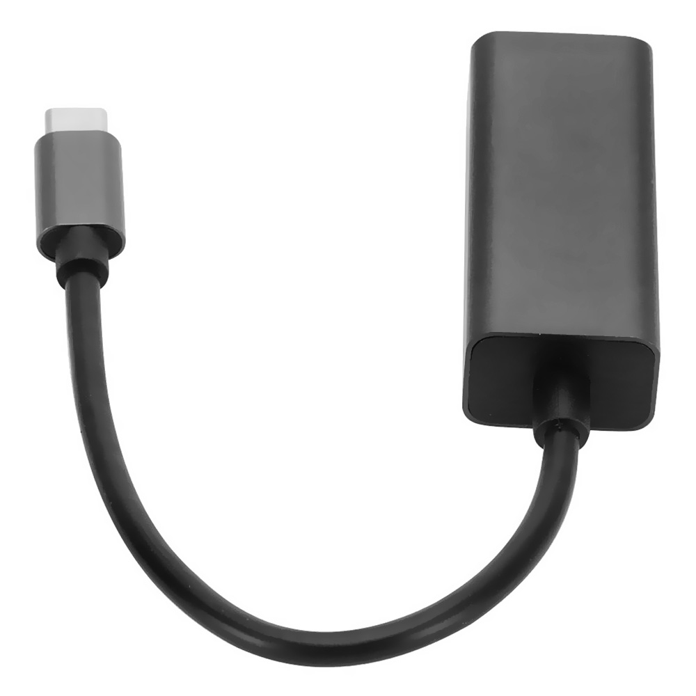 Cabo Adaptador Type-C Macho para RJ45 (1000 Mbps) - Gigabit