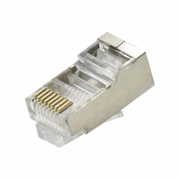 Conector de Rede RJ45 CAT5 Blindado