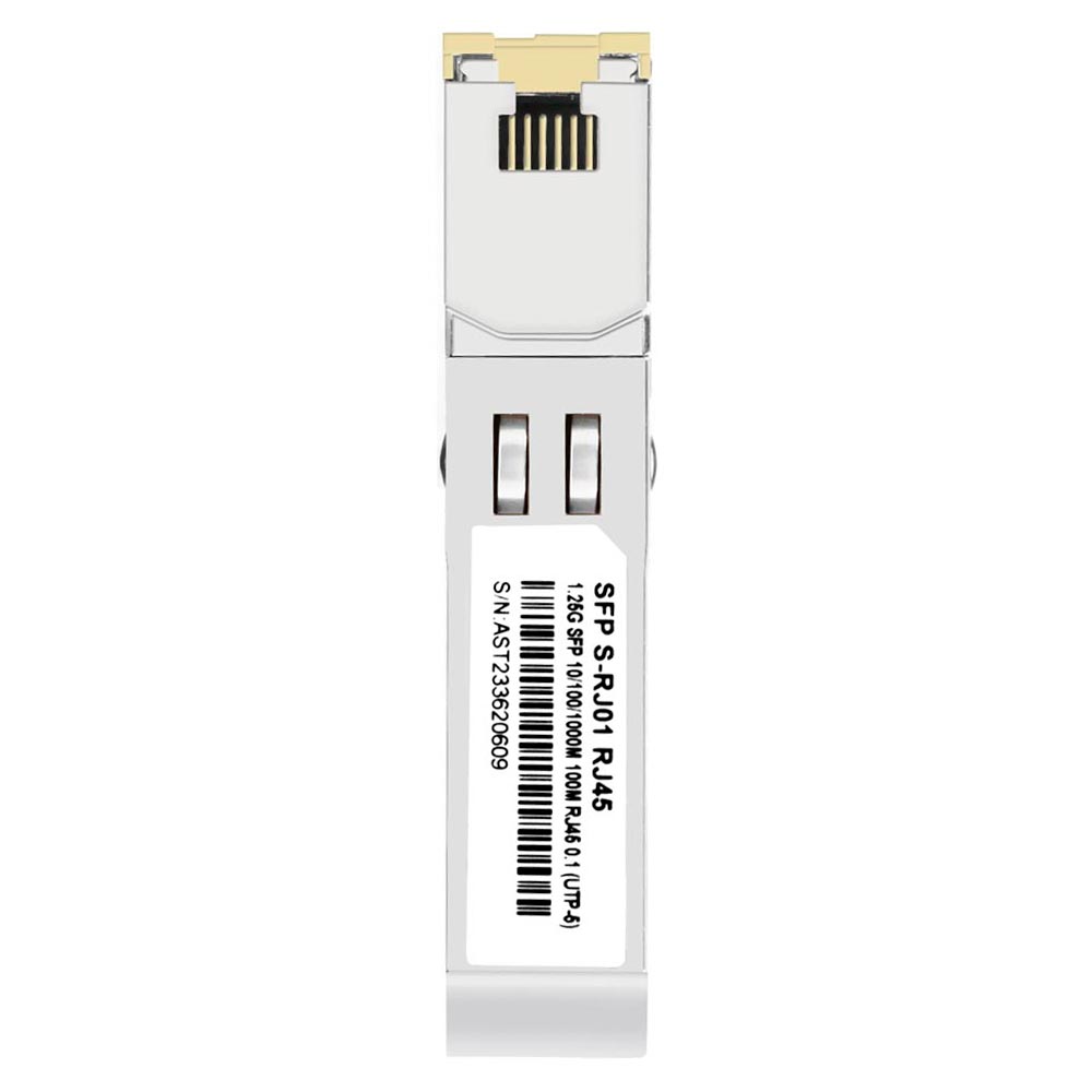 Modulo Minigbic Mikrotik SFP S-RJ01 RJ-45 - S10/100/1000M Cooper OEM