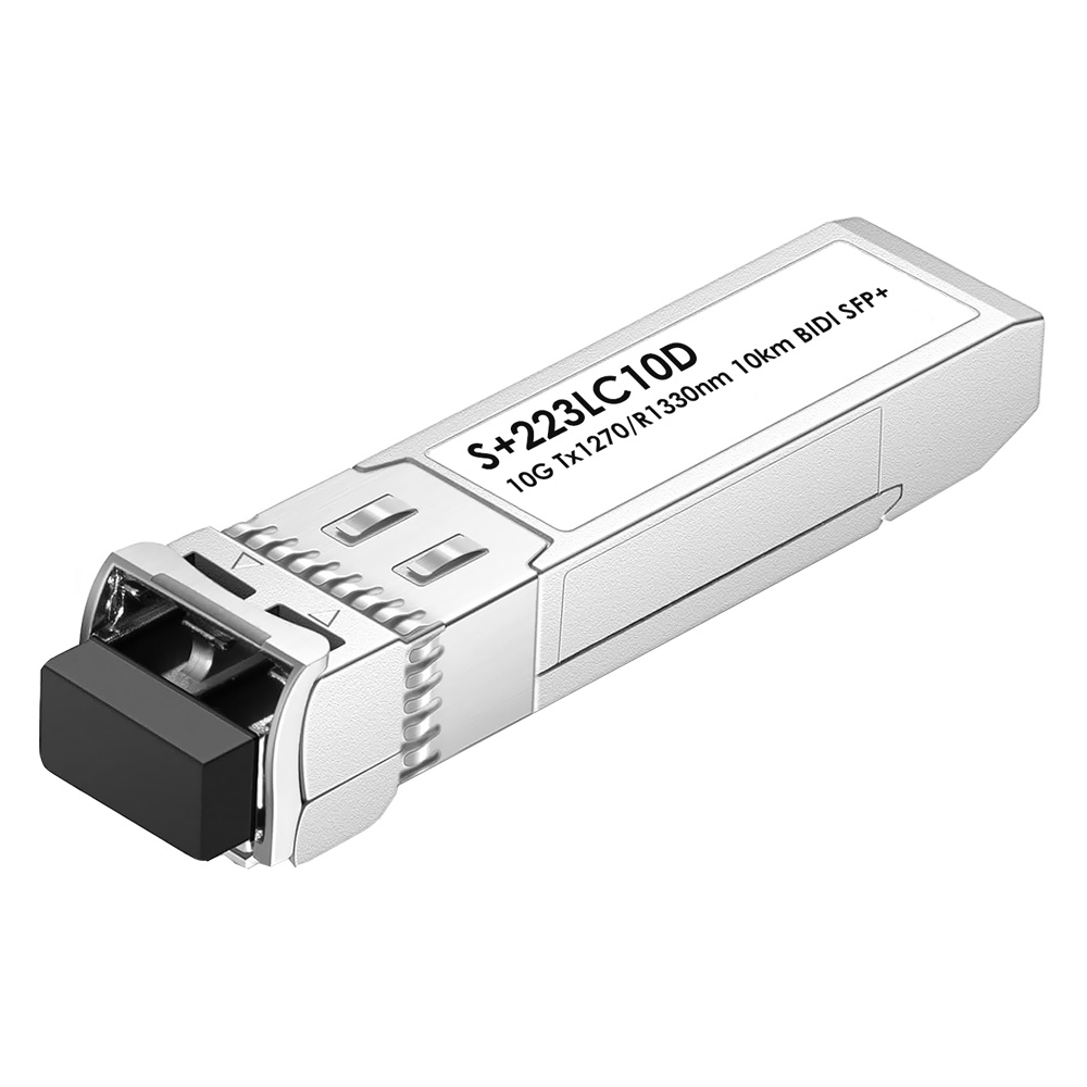 MODULO MINIGBIC SFP+ 10G 10KM LC BIDI DDM TX1270-RX1330NM S+23LC10D