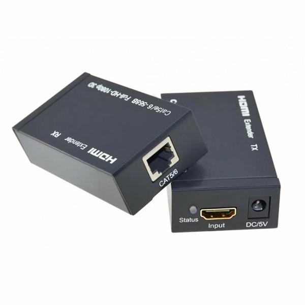 Adaptador Extender HDMI para RJ45 60M Visão Vip Informática Compras