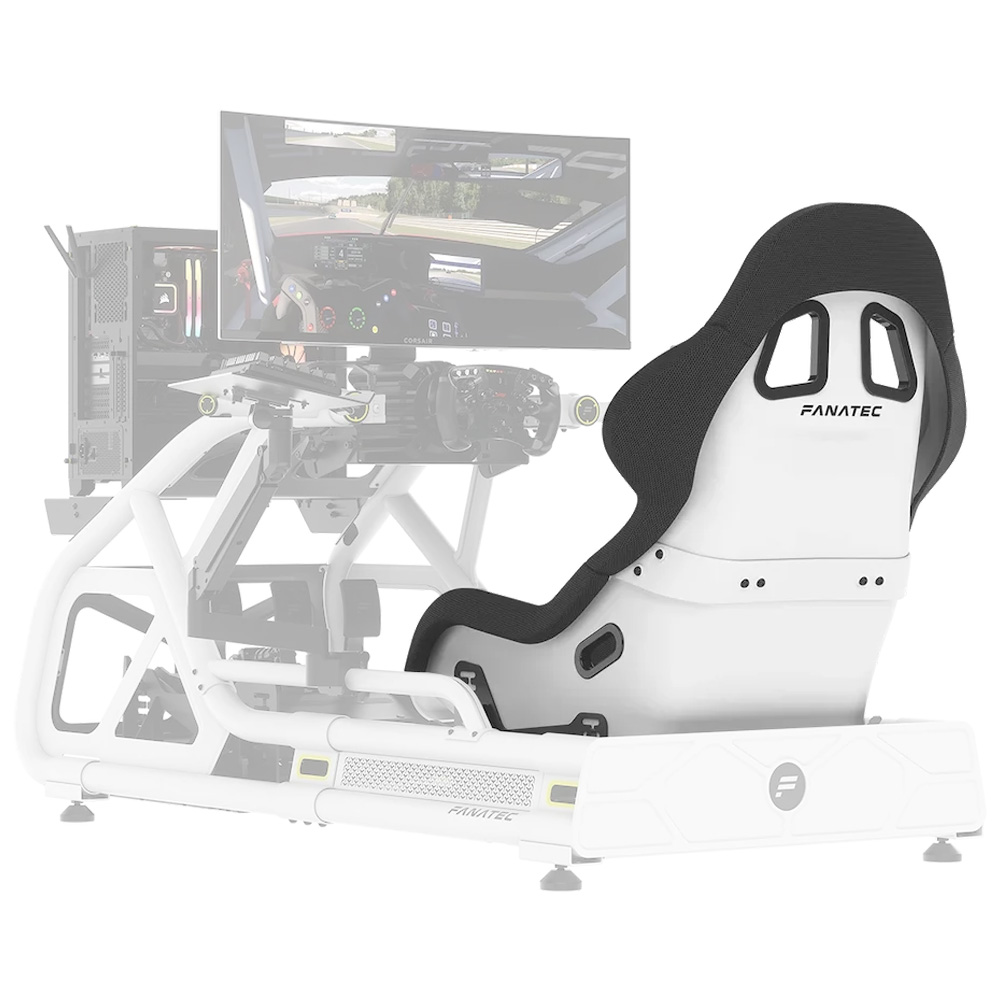 BANCO DE CORRIDA FANATEC CLUBSPORT GT COCKPIT BRANCO CRD-9010004-WW
