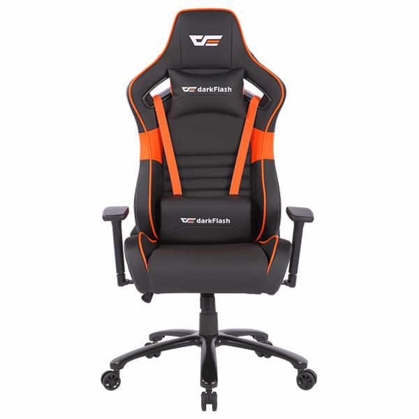 Cadeira Gamer darkFlash RC-800 - Preto / Laranja